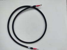 2 Pack Of Battery Cable- 4ga 76 Long Each With Tinned Copper Lug Ends And Cover