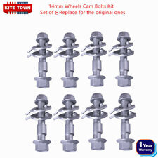Front Left Right Camber Alignment 14mm Adjustable Cam Bolts Kit 8 Bolts