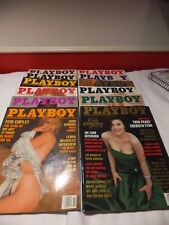 1990 Playboy Magazine Lot - Full Year Complete Set W Centerfolds Vg Condition