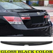 2008-2012 Honda Accord 4 Door Sedan Factory Style Spoiler Trunk Wing Gloss Black