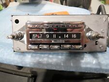 L62 Corvette Wonderbar Radio--original Delco Gm-wknobs-prof Restored--ncrs
