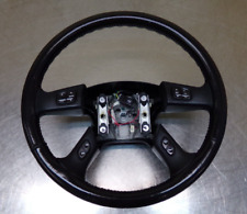Chevrolet Gmc Tahoe Suburban Yukon Escalade Steering Wheel 03-06 Black Leather