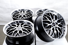 17 Wheels Rims Black 5x120 Acura Mdx Rl Rlx Tl Tlx Bmw 318 320 323 325 328 4
