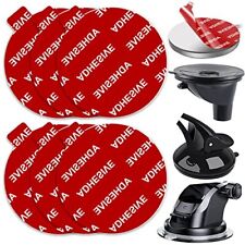 6 Pack Dashboard Pad Mounting Disk Adhesive For Suction Cup Car Phone Holder