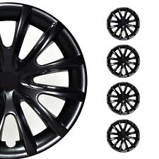 16 Wheel Covers Hubcaps For Honda Accord Black Gloss