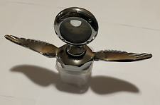 Vintage Model A Ford Antique Radiator Cap Motometer Hood Ornament With Wings
