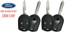 2 New Ford 3 Button Remote Key Cwtwb1u793 80 Bit Sa Oem Chip 4d63 A Usa Seller