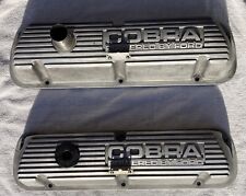 Cobra Powered By Ford Valve Covers 289302 260 221 351w Original Mustang