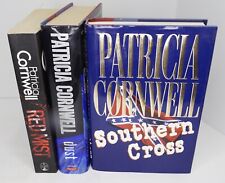 Patricia Cornwell Lot Of 3 First Print Novels Scarpetta Hammer Mist Dust Cross
