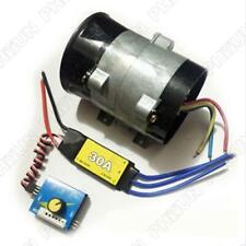 Car 12v Electric Turbo Supercharger Kit Air Intake Fan Boost W30a Brushless Esc