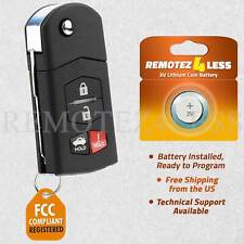 For 2010 2011 2012 2013 Mazda 3 Keyless Car Flip Remote Key Fob Transmitter