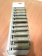 Craftsman Evolv 10 Pc Deep Impact Socket Set Metric 12drive10 To 24mm 16887