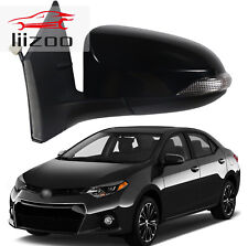 Side View Mirror For 2014-2018 Toyota Corolla Power Heated Turn Lamp Left Side