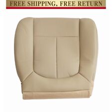 Driver Bottom Replacement Leather Seat Cover For 2009-2014 Ford F150 Lariat Tan