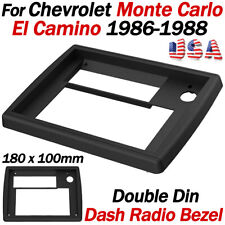 Double Din Radio Bezel Bracket For Chevrolet Monte Carlo El Camino 1986-1988 87