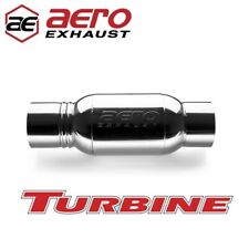 Aero Turbine 20 Stainless 5.0 Dia. In Out Turbine Performance Muffler At5050