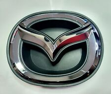 14-17 New Mazda 6 Front Grille Base Emblem Chrome 2014 2015 2016 2017