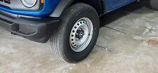 2022 Ford Bronco Stock Steel Wheels And Tires Wbronco Lug Nuts