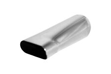 Brand New Polished Stainless Oval Slant Exhaust Tip 2 14 In 4 X 1 34 Out