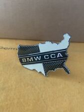Bmw Cca Car Club Of America Grill Badge Emblem Carbon Fiber Hood Ornament