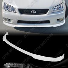 For 01-05 Lexus Is300 Painted White Front Bumper Lip Body Kit Splitter Spoiler