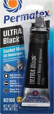Permatex Ultra Black Maximum Oil Resistance Rtv Silicone Gasket Maker 3 Oz