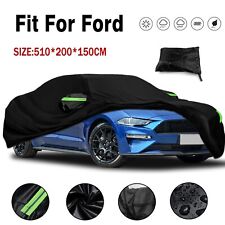 Full Car Cover Outdoor Waterproof Sun Uv All Weather Protection For Ford Mustang