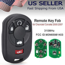 Transmitter Keyless For Chevrolet Corvette 2005-2007 Remote Key Fob M3n65981403