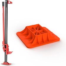 Farm Jack 48 With Jack Base Matehigh Lift Tire Jack Stand Plate Offroad 4x4