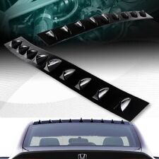 Black Rear Roof Shark Fin Style Vortex Spoiler Wing Fit 06-11 Honda Civic Sedan