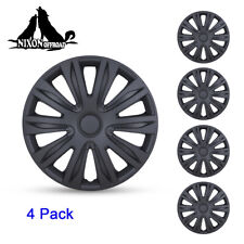 Cars Wheel Cover 4 Pack 15 Inch Snap On Full Hub Caps Fit R15 Tire Iron Rim