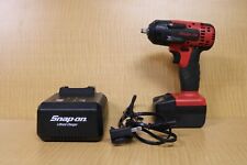 Snap-on Ct8810b 38 Drive 18v Cordless Impact Wrench W Battery Charger