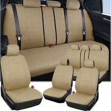 For Honda Car Seat Cover Full Set 5-seats Front Rear Protector Polyester Cloth