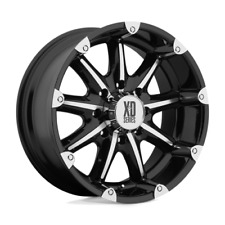 4 Xd Wheels Xd779 Badlands - Gloss Black Machined 5x5.0 20x9 -12mm