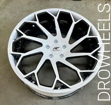 22 Amani Forged Rogrosso-axl Tesla Model X S Wheels All New Concave Set Of 4