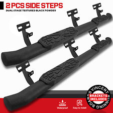 For 2009-2018 Dodge Ram 1500 Crew Cab Side Step Curved Running Board Nerf Bar