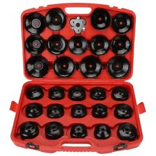 30pcs Oil Filter Wrench Tools Removal Heavy Duty Puller Set Tool Cap Cup Garage
