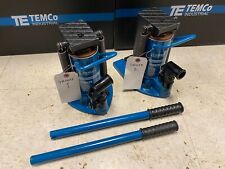 Temco Th0025 - 2.5 5 Ton Hydraulic Machine Toe Jack Lift - New Open Box