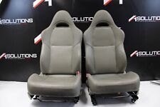 02-06 Acura Rsx - Front Seat Set Driver Left Passenger Right Seats Tan Oem