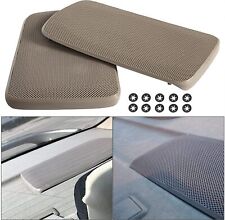 2pcs Tan Rear Speaker Grille Covers For Toyota Camry 2002 2003 2004 2005 2006