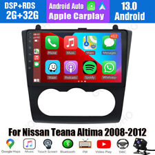 Android 13 For 2008-12 Nissan Altima Teana Carplay 9 Car Stereo Radio Gps Navi