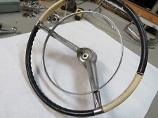 1957 57 Cadillac 2 Tone Steering Wheel With Horn Ring