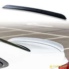 Fyralip Y15 Matte Black Trunk Lip Spoiler Duckbill For Toyota Yaris Sedan 07-12