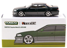 Tarmac Works Global64 Dark Green Metallic Vertex Toyota Mark Ii Jzx100 164 Car
