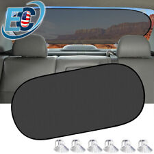 Foldable Car Sun Shade Cover Auto Rear Window Mesh Uv Rays Protection Visor