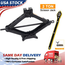 2 Ton Scissor Jack Handle Crank Wrench Jack Tool For Car Suv Garage Tire Lifting