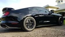 2 Vms Racing Star 5 Spoke Rear Drag Rims Wheels 17x10 For Ford Mustang