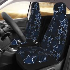2pcs Dallas Cowboys Elastic Car Seat Covers Printed Seat Cover Universal