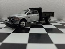Custom 164 2018 Dodge 3500 Laramie 4x4 Dump Truck Cummins Dually Snow Plow Farm