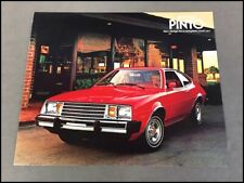 1979 Ford Pinto 16-page Original Car Sales Brochure Catalog - Ess Cruising Pony